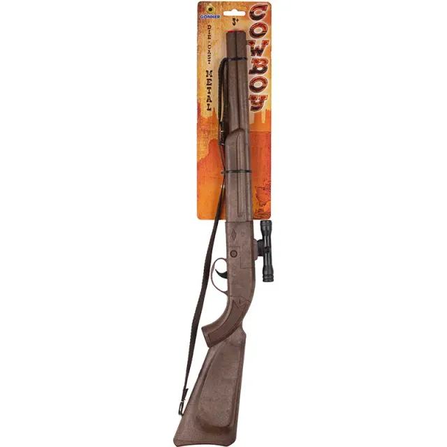 Gonher Cowboy fusil jouet sonore long métal