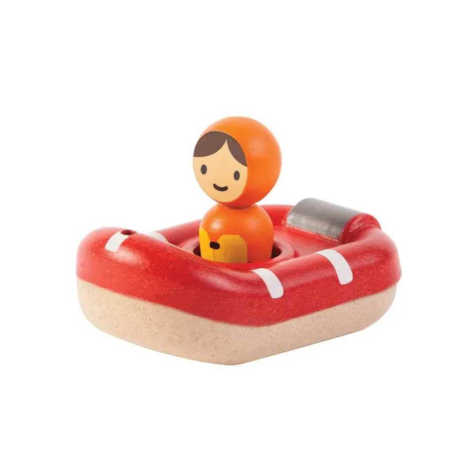 PlanToys Coast Guard Boat bateau jouet de bain
