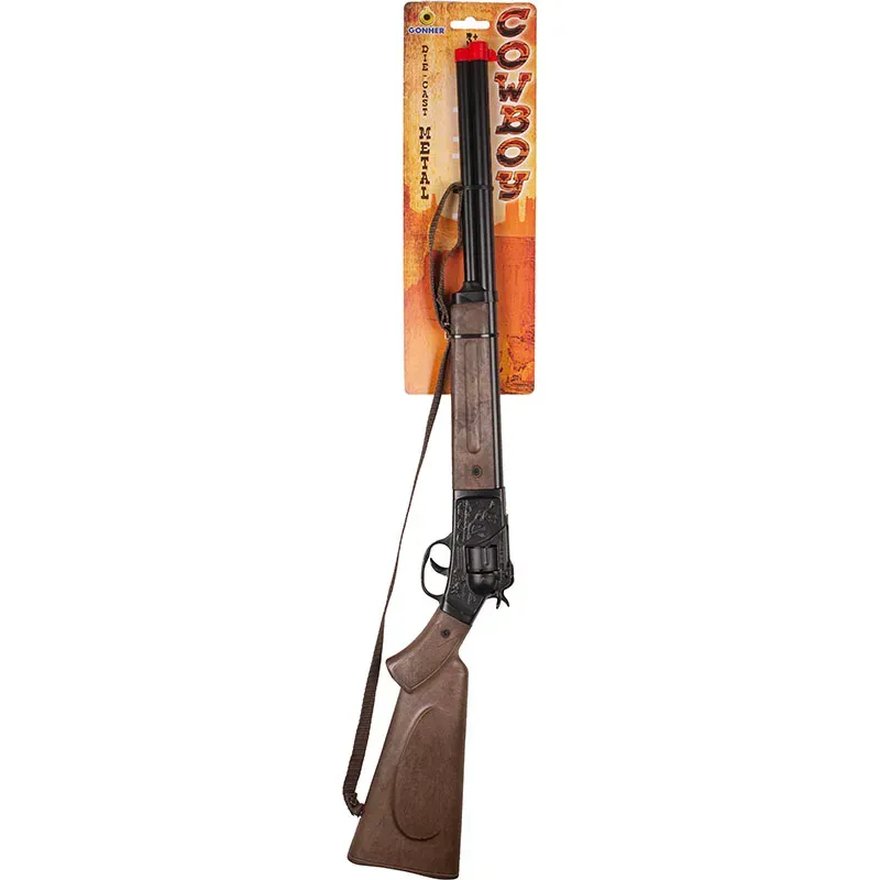 Gonher Cowboy fusil jouet 12 coups métal