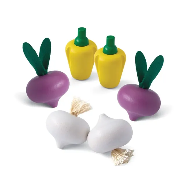 PlanToys Fresh Produce légumes dinette bois dès 18 mois