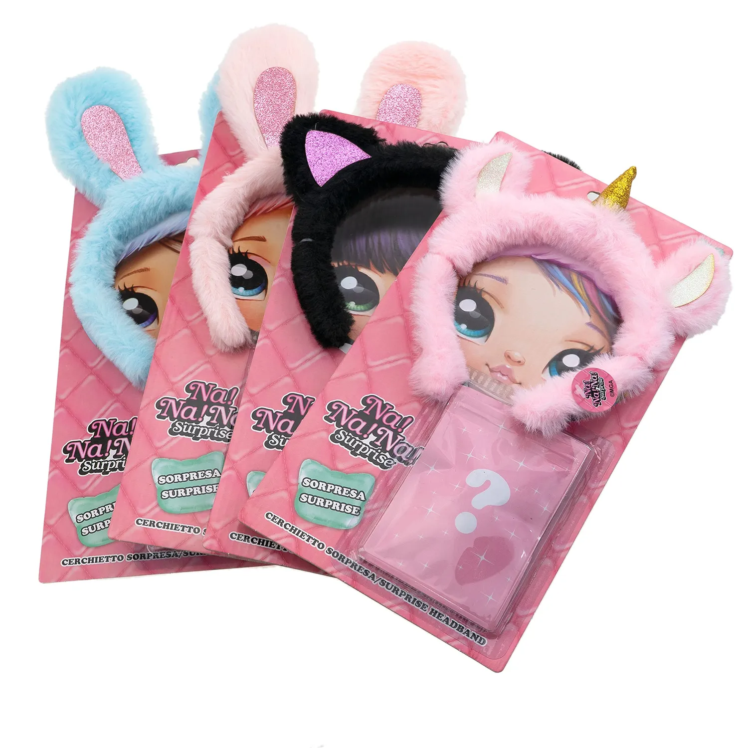 Na! Na! Na! Surprise Britney Sparkles serre-tête peluche rose