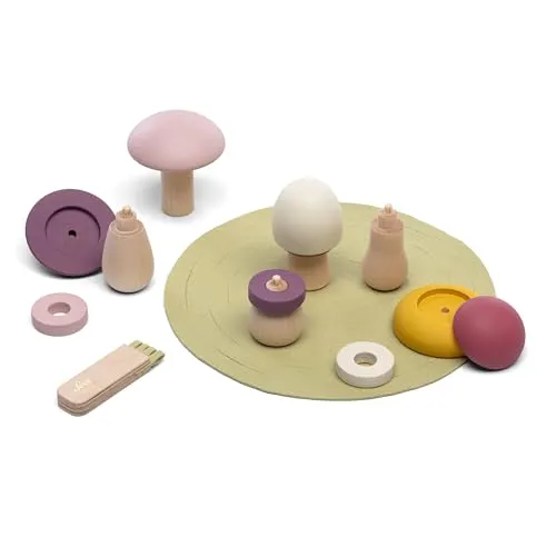 Sevi Botanical 83139 jouet bois champignons