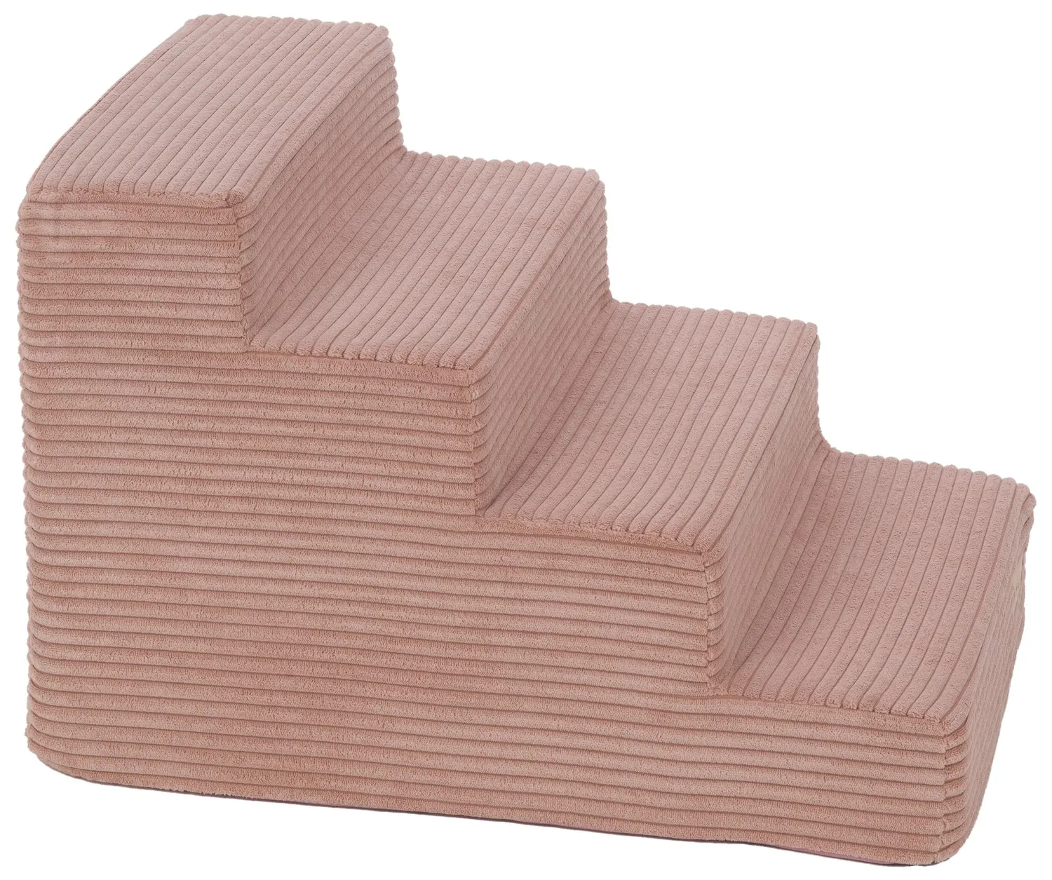 Velinda escalier mousse chien chat 4 marches rose