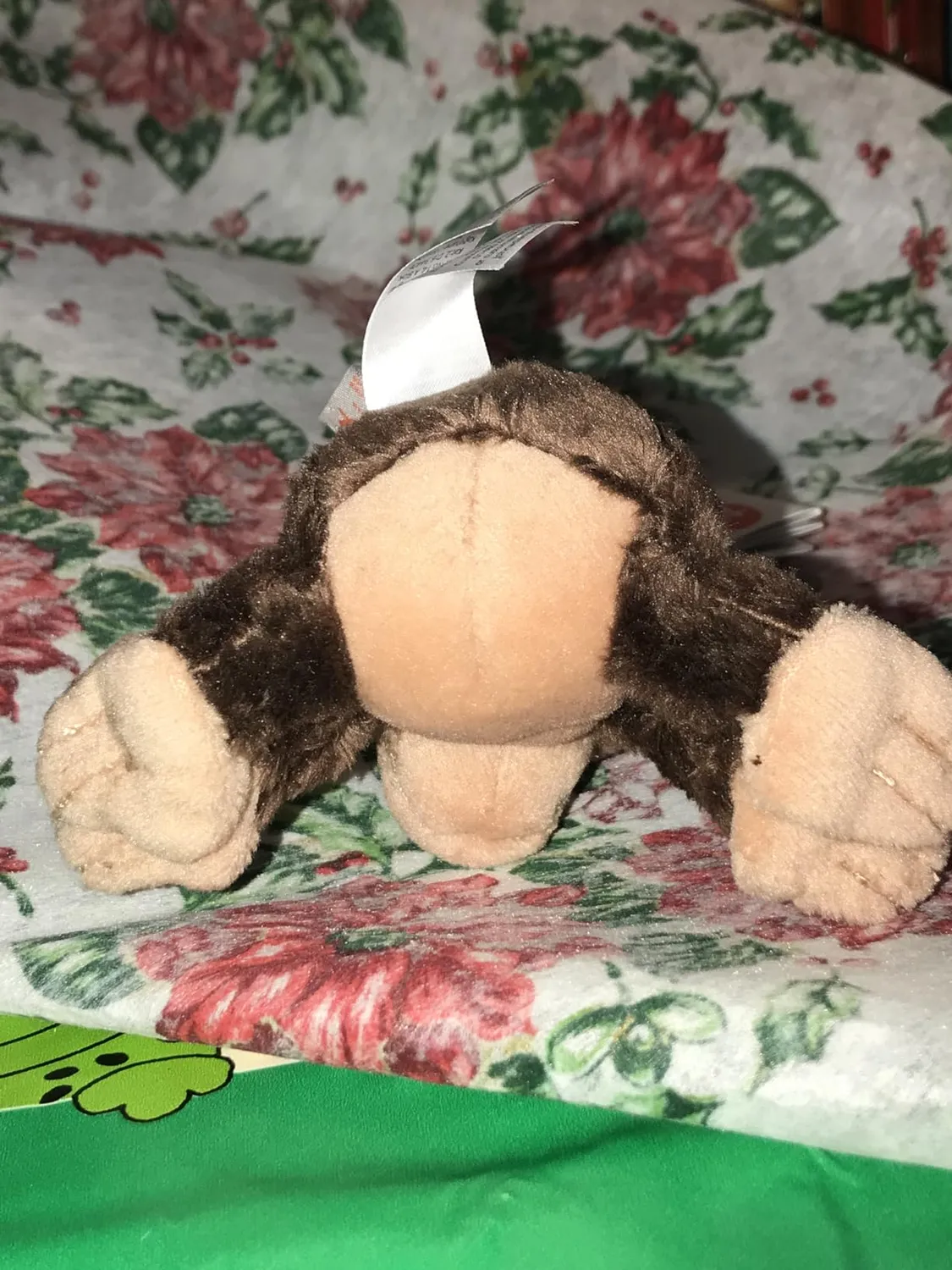 Trudi Sweet Collection peluche singe miniature cousu main naissance