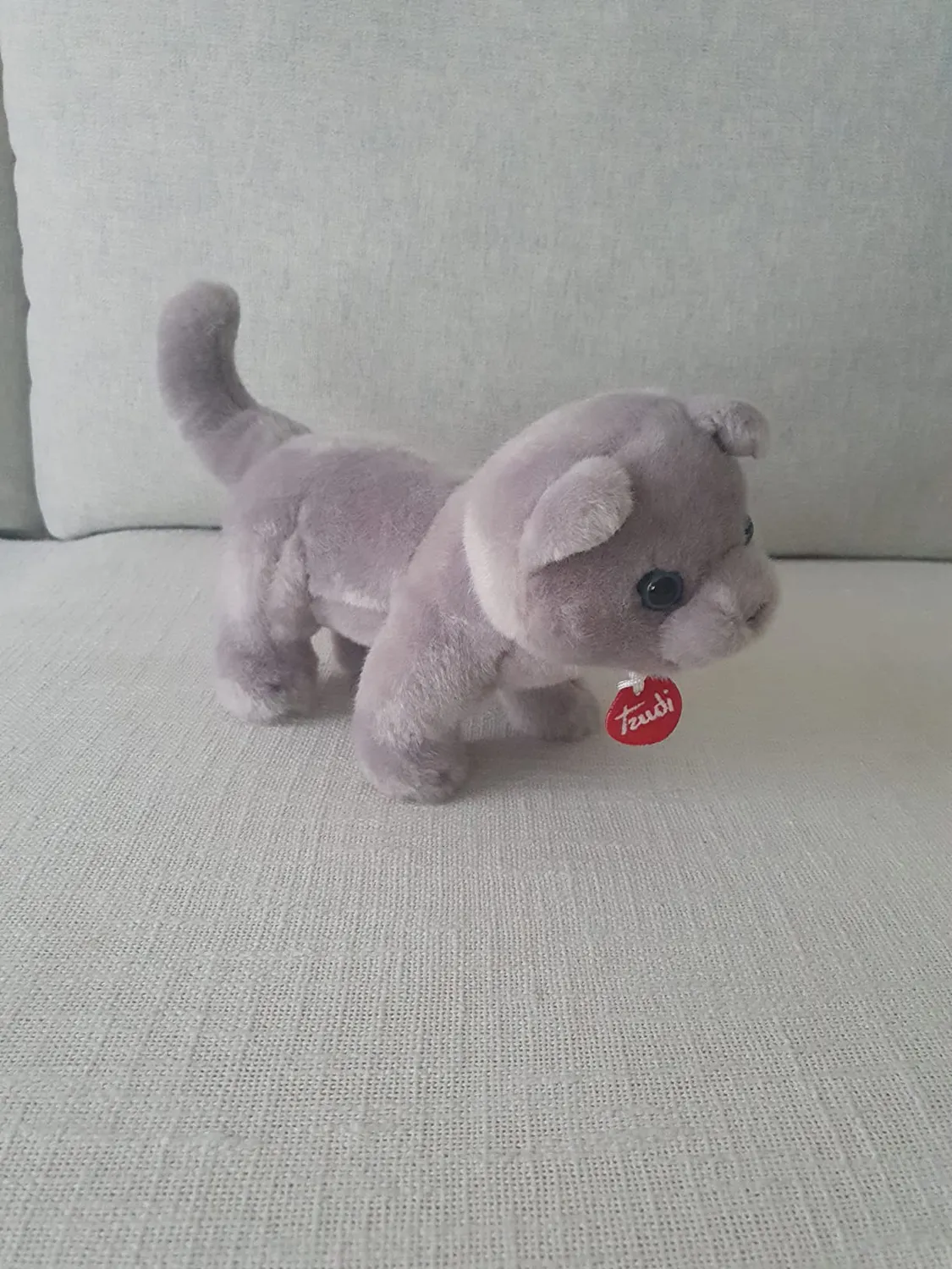 Trudi Classiques 21037 peluche chat Giada beige M 47 cm réaliste