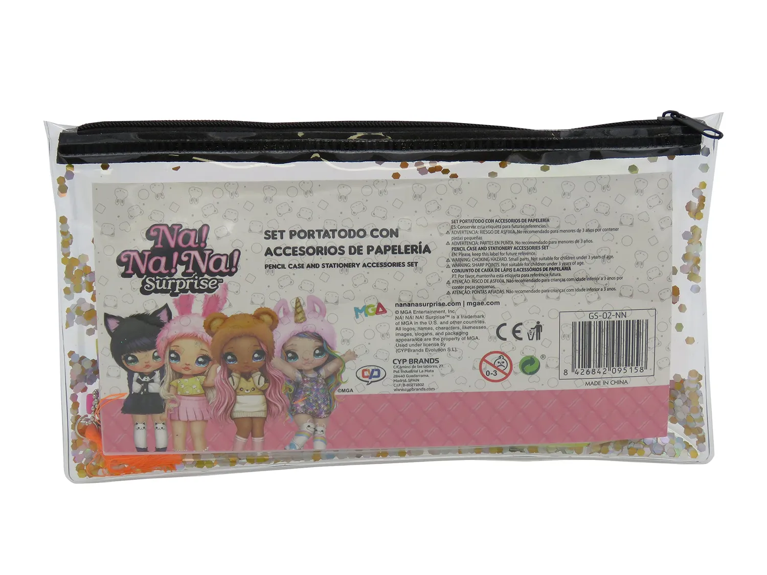 Na! Na! Na! Surprise set papeterie trousse règle 7 pièces