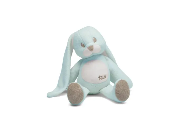 Trudi Cremino 28144 peluche lapin bleu naissance 30 cm