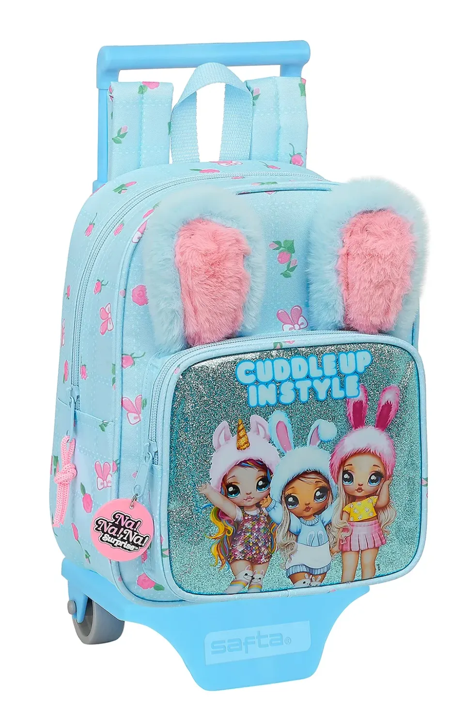 Na Na Na Surprise Nanana sac à dos maternelle chariot bleu