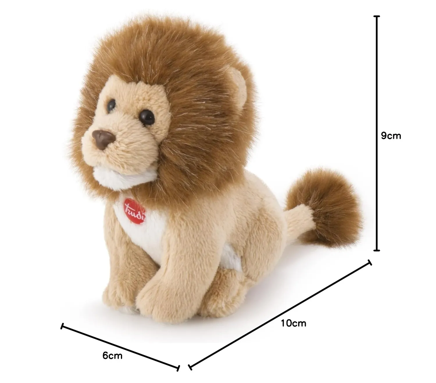 Trudi Sweet Collection Lion peluche miniature naissance
