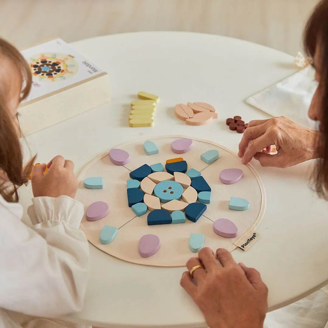 PlanToys Mandala jeu de création 60 pièces concentration