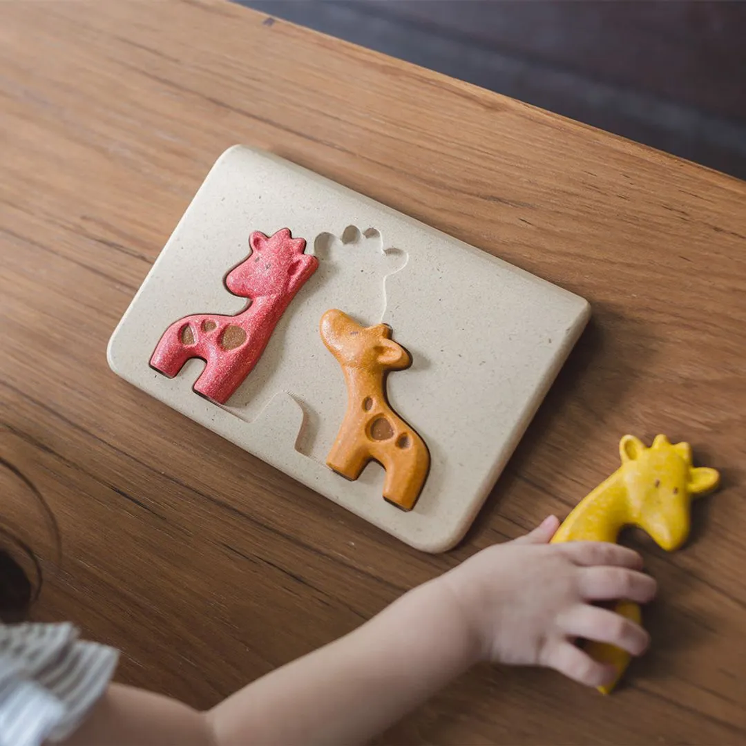 PlanToys Giraffe Puzzle puzzle girafe dès 18 mois