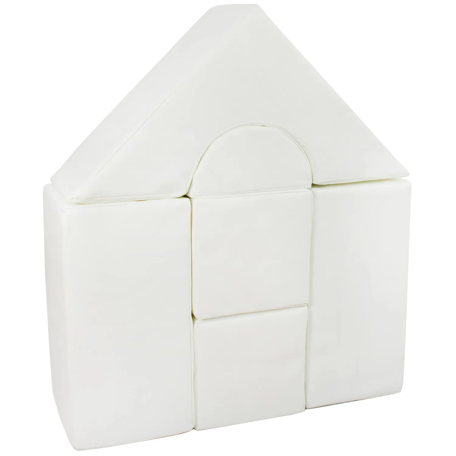 Velinda Petit Château blocs mousse blancs lot 6