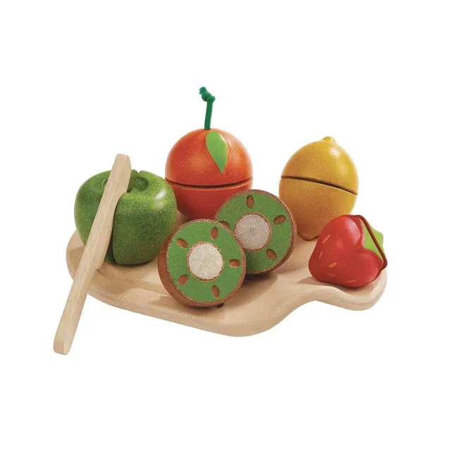 PlanToys Assorted Fruits à découper dinette 7 pièces