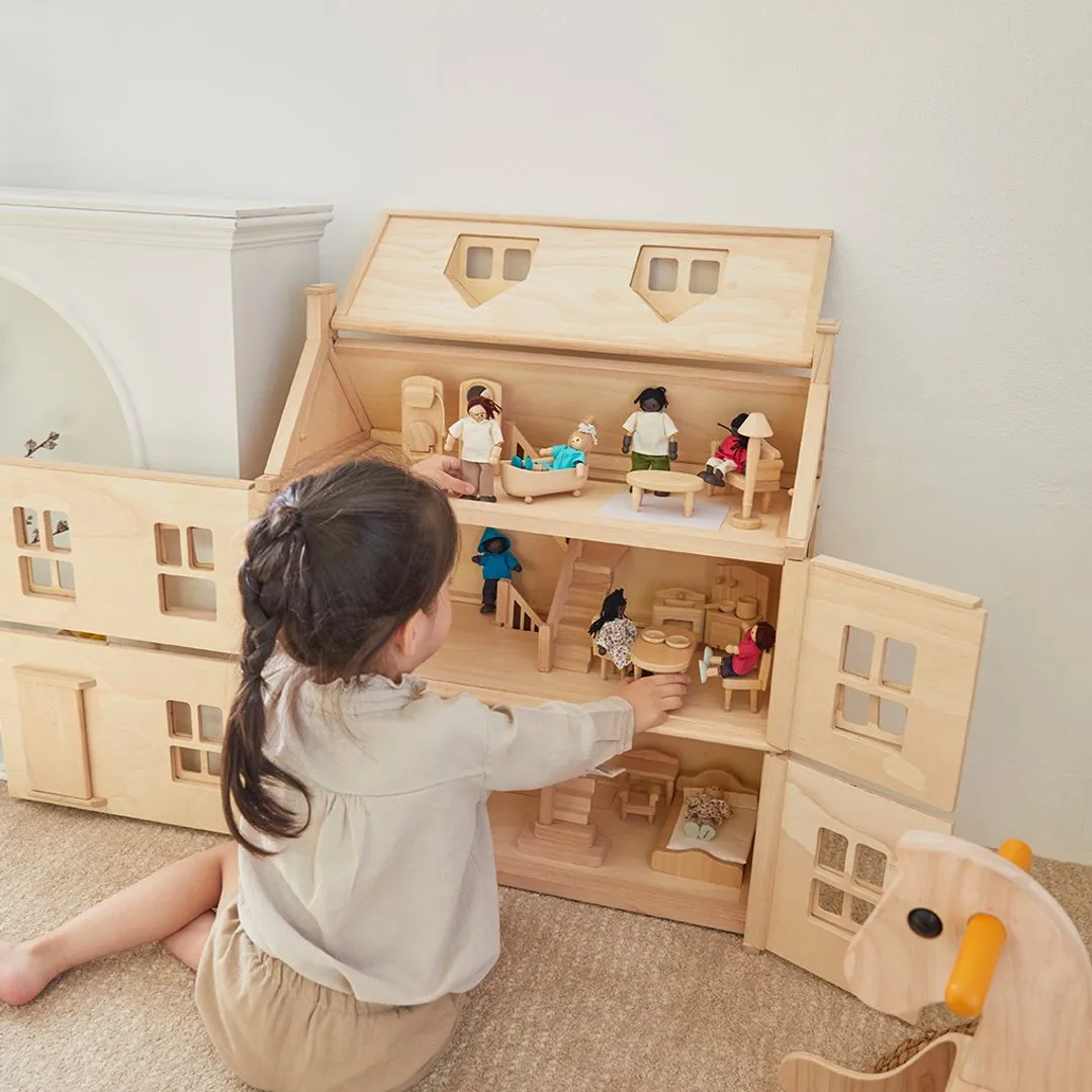 PlanToys Victorian Furniture Set meubles maison poupée bois
