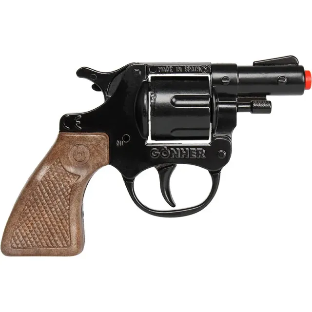 Gonher Police revolver jouet 8 coups métal