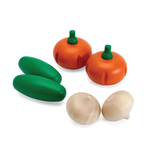 PlanToys Fresh Produce Set E légumes à découper 6 pièces