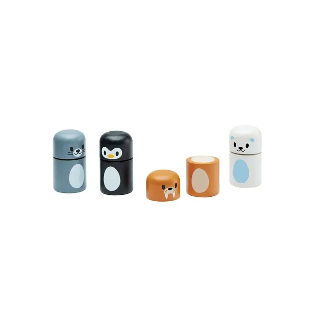 PlanToys Animaux Arctiques jeu d’assemblage dès 18 mois