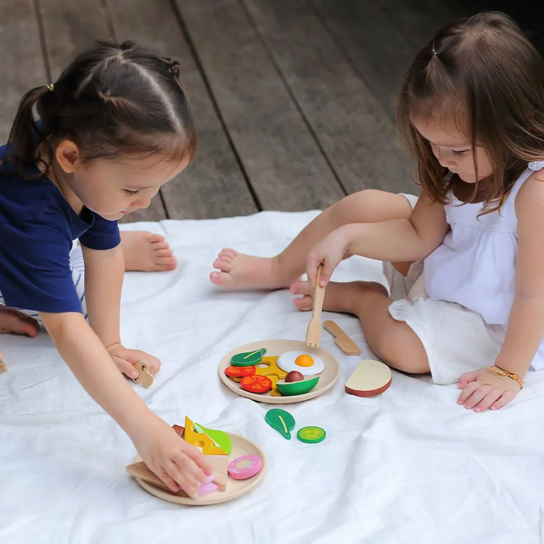 PlanToys Breakfast dinette bois petit-déjeuner dès 2 ans