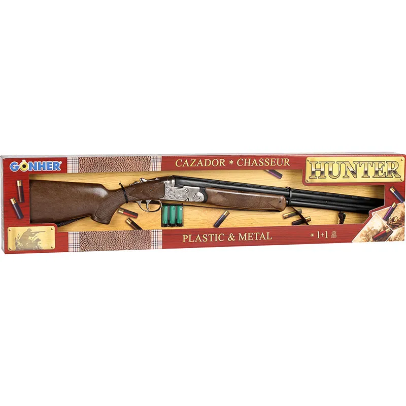 Gonher Hunter fusil jouet superposé 2 coups