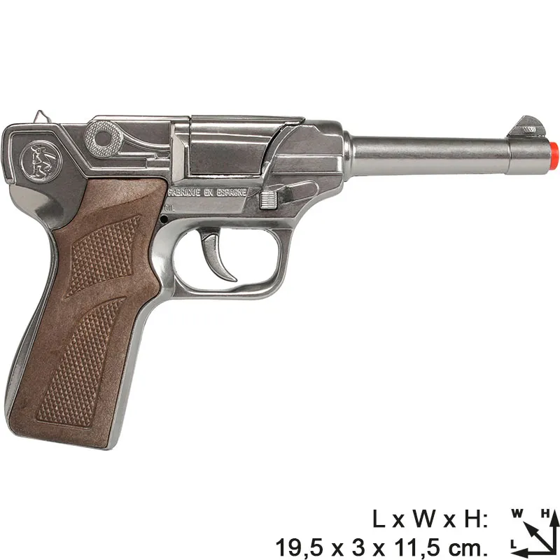 Gonher Police pistolet jouet 8 coups avec holster