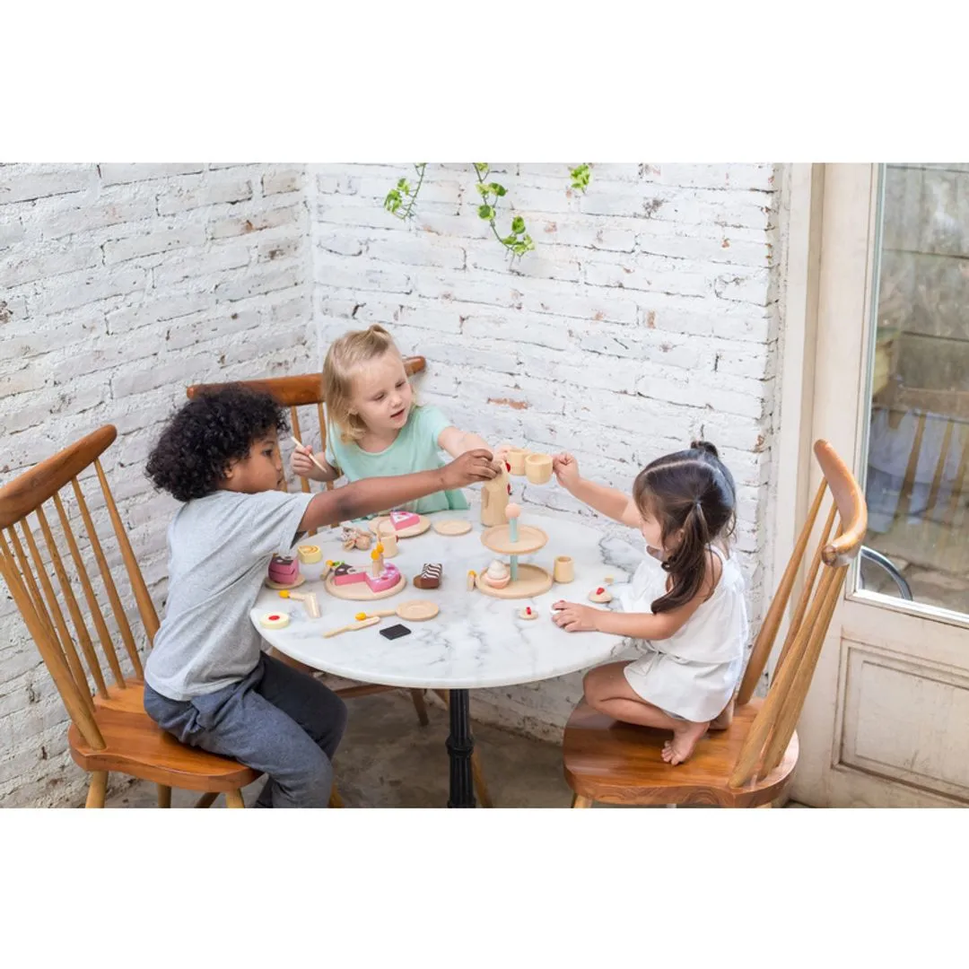PlanToys Tea Set dinette thé en bois 13 pièces