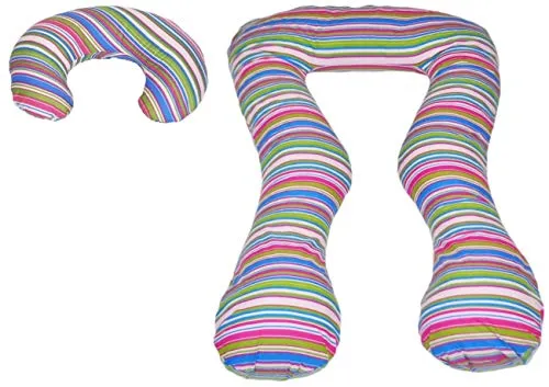 Velinda coussin maternité Bandes de Couleur 1 lavable