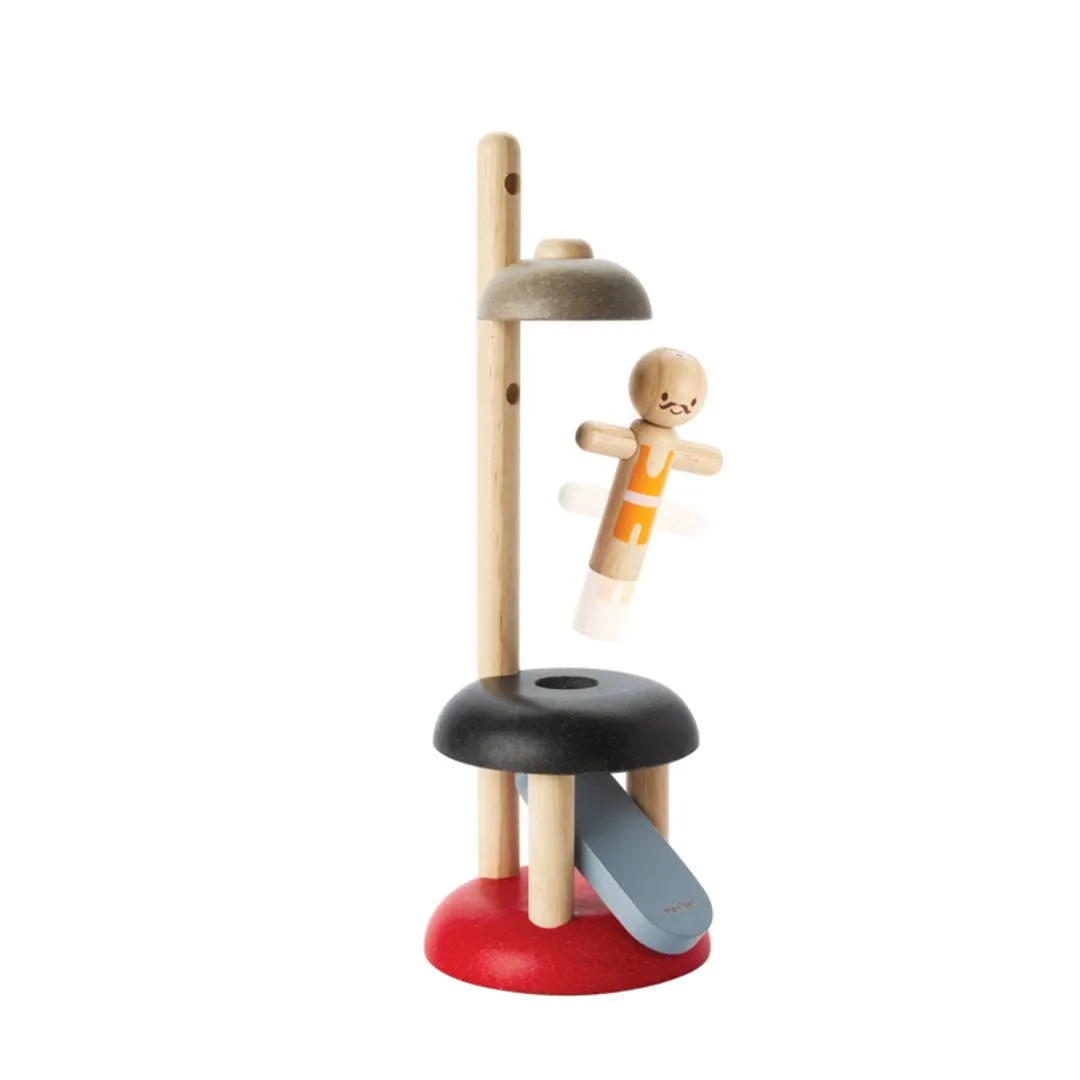 PlanToys Jumping Acrobat jeu sauteur bois