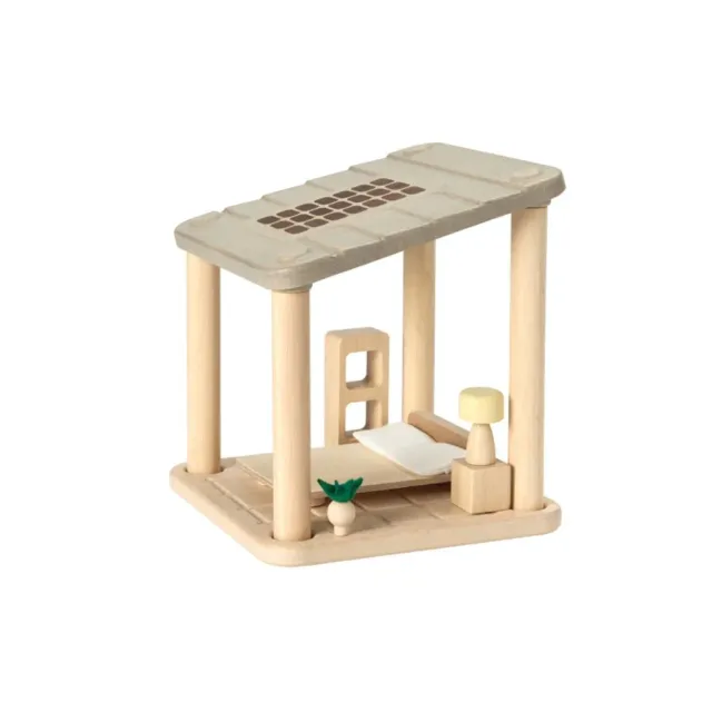 PlanToys PlanSpace Bedroom chambre maison de poupée en bois