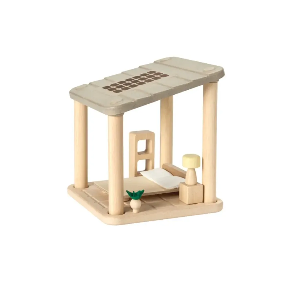 PlanToys PlanSpace Bedroom chambre maison de poupée en bois