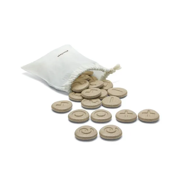 PlanToys Tactile Stone jeu sensoriel 24 pierres