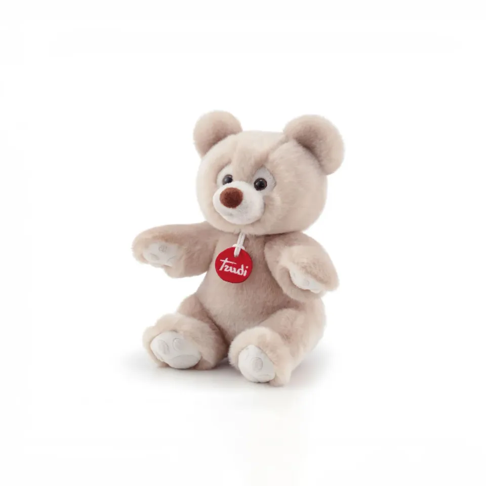 Trudi Brando ours en peluche beige gris 20 cm