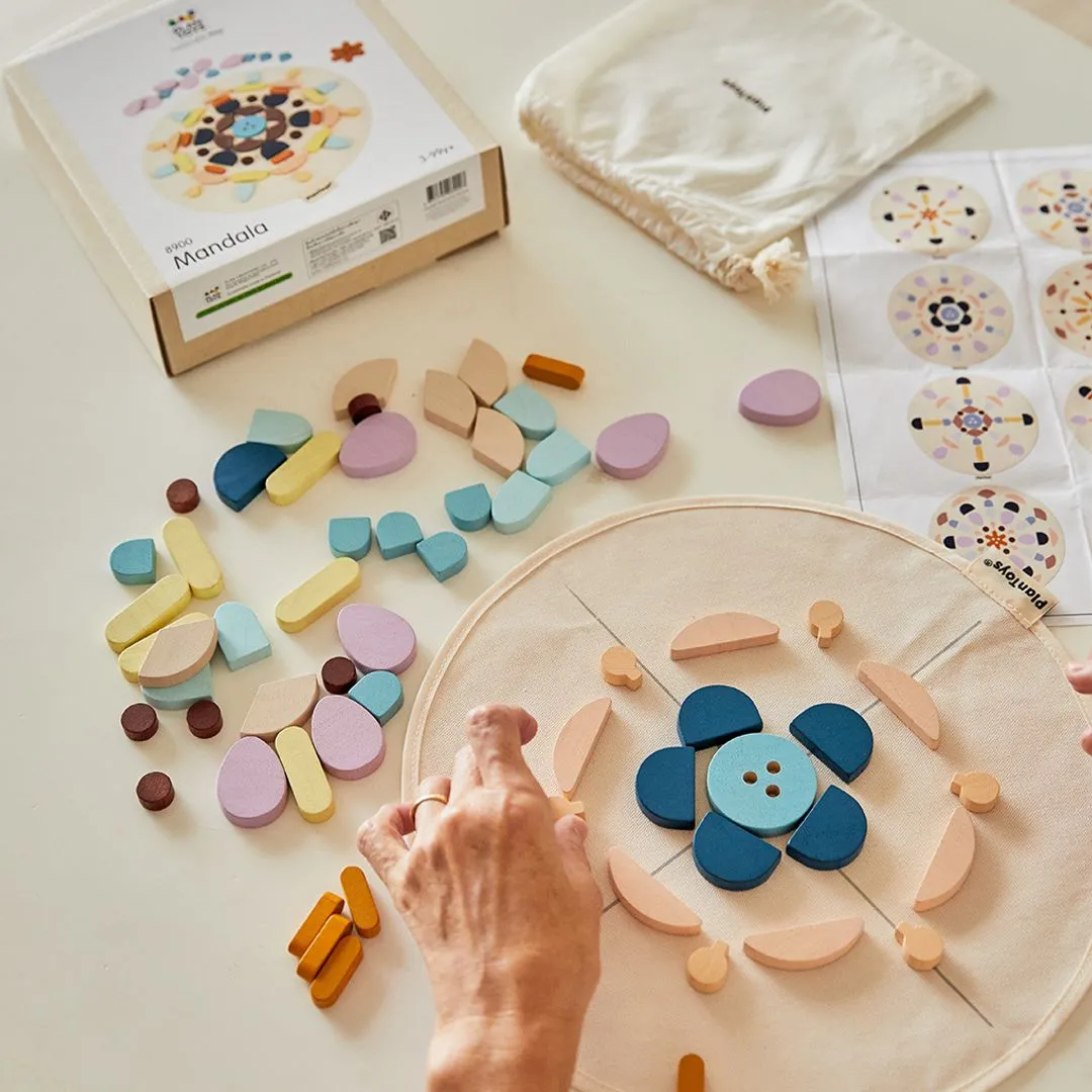 PlanToys Mandala jeu de création 60 pièces concentration