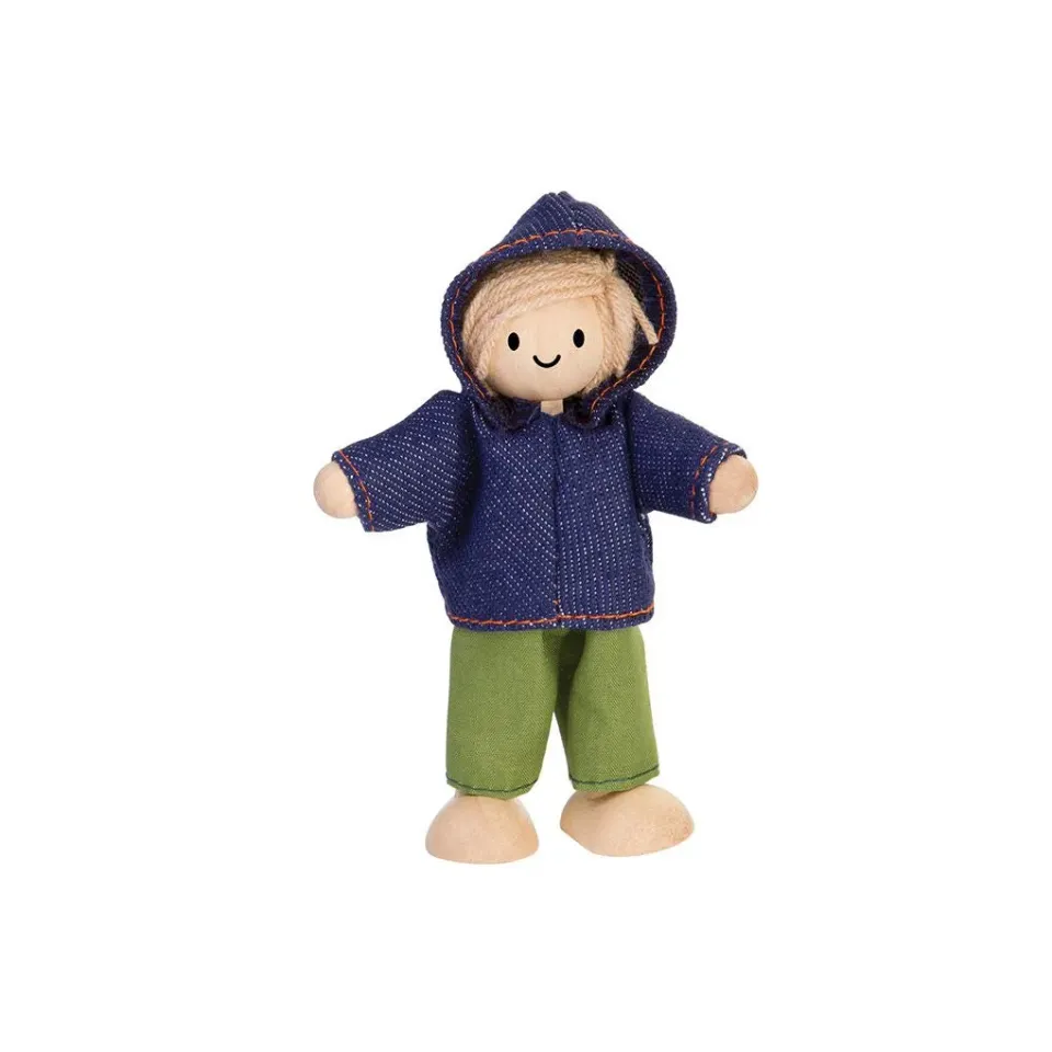 PlanToys Boy Dollhouse Figure Fair Skin Tone figurine