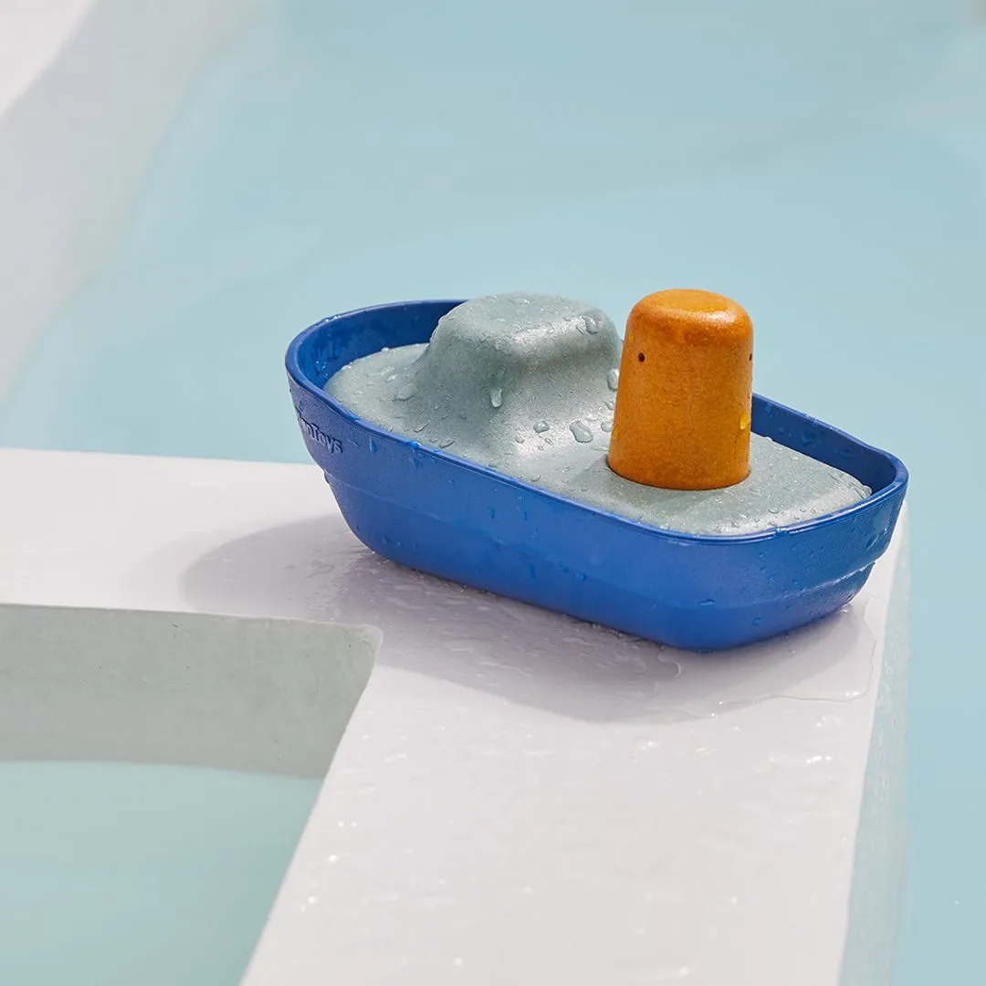PlanToys Tugboat bateau de bain flottant dès 2 ans