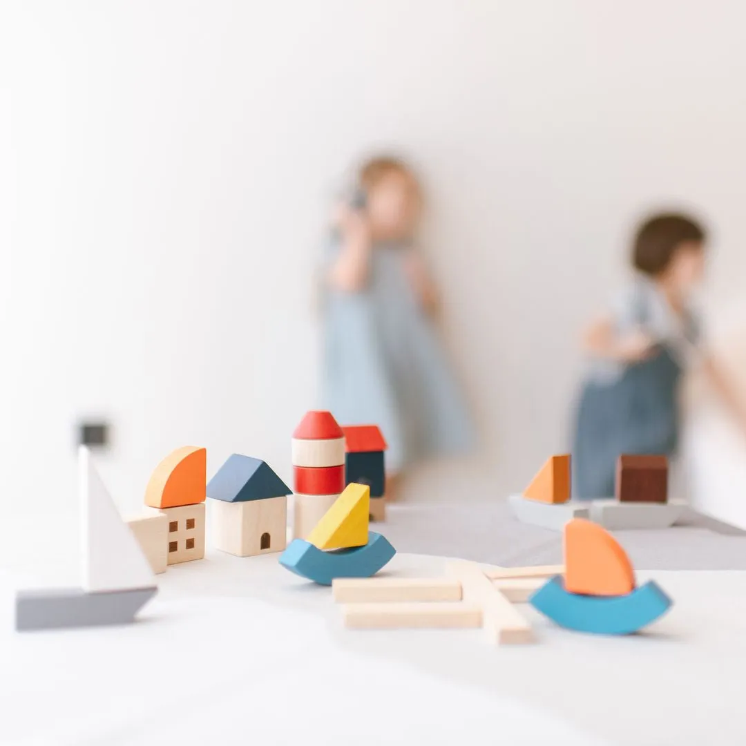 PlanToys Marina jeu de construction port 27 pièces