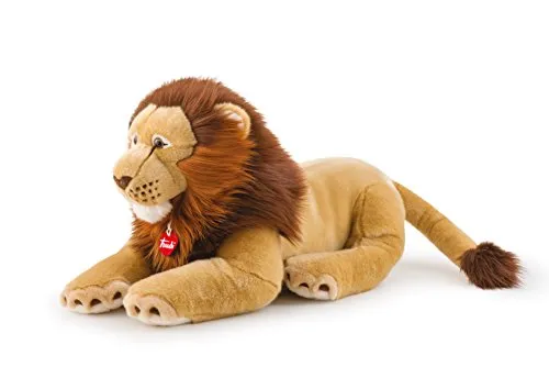 Trudi Lion Narciso 27544 peluche 65 cm fourrure douce