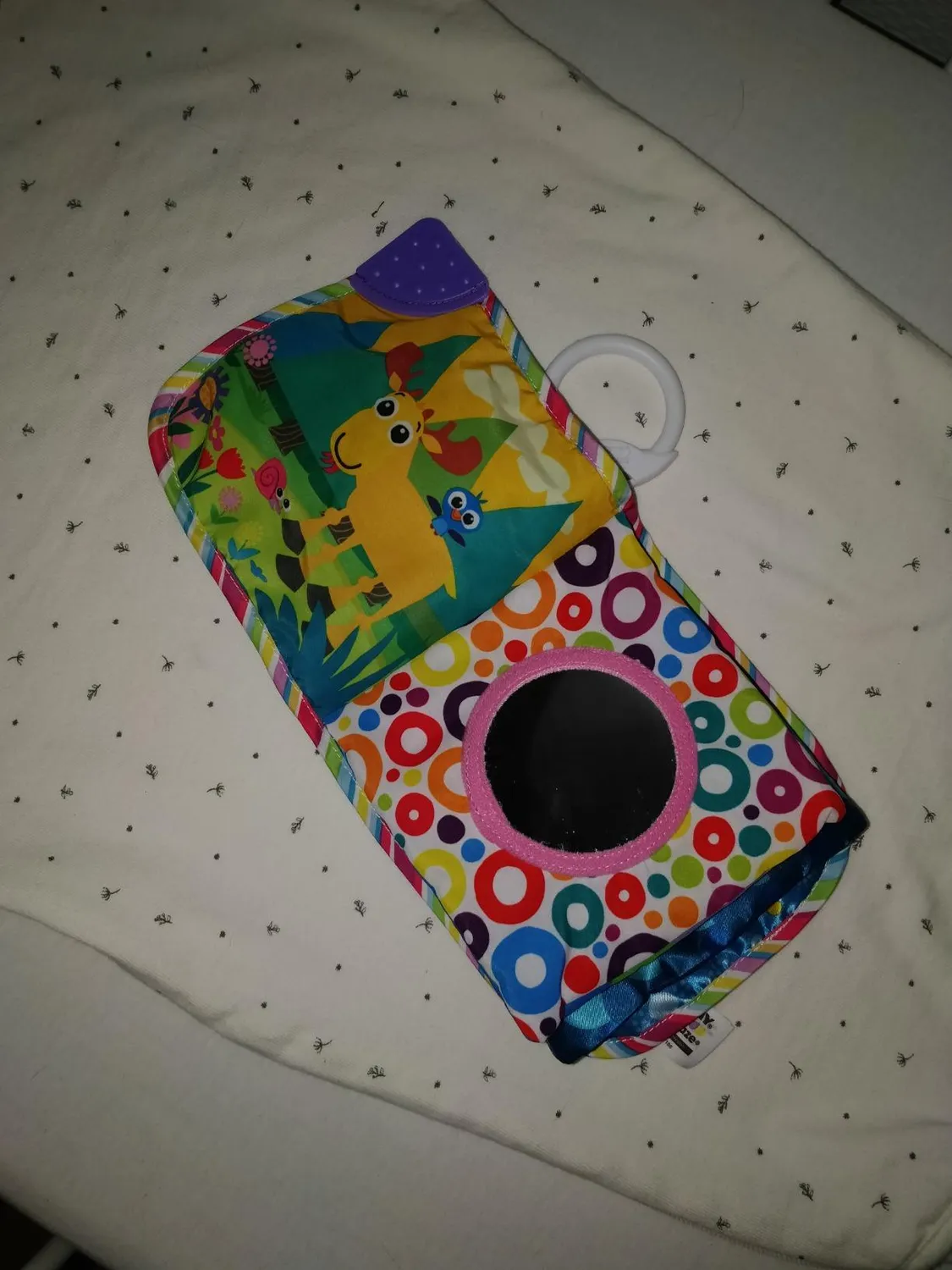 Tomy Lamaze Mes Amis livre en tissu bébé naissance Clip & Go