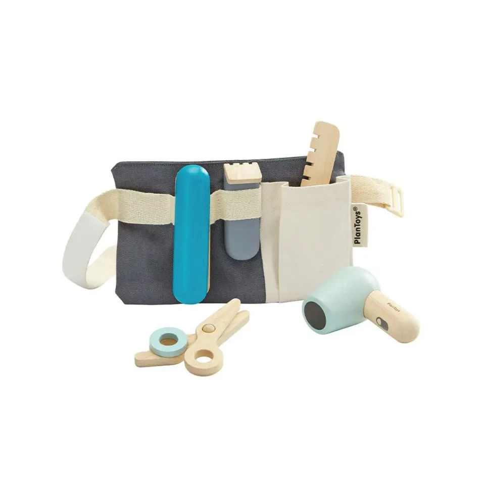 PlanToys Hair Dresser Set coiffeur enfant 6 pièces