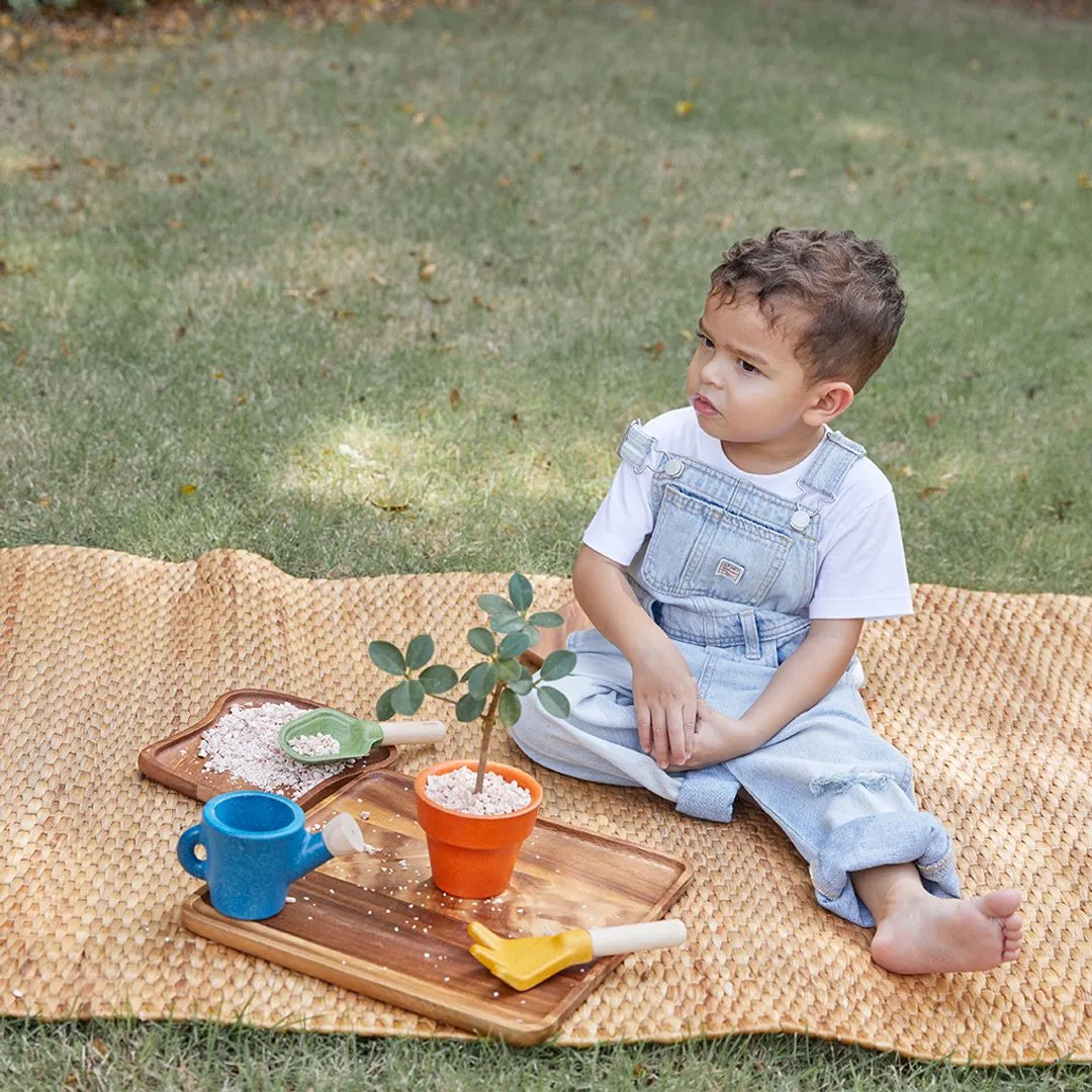 PlanToys Gardening Set set jardinage bois 4 outils