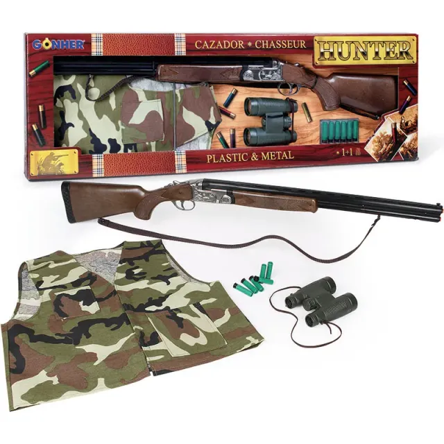 Gonher Hunter Gran Set pistolet jouet métal