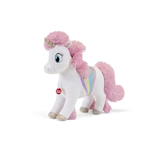 Trudi Leslie 18196 peluche licorne S arc-en-ciel