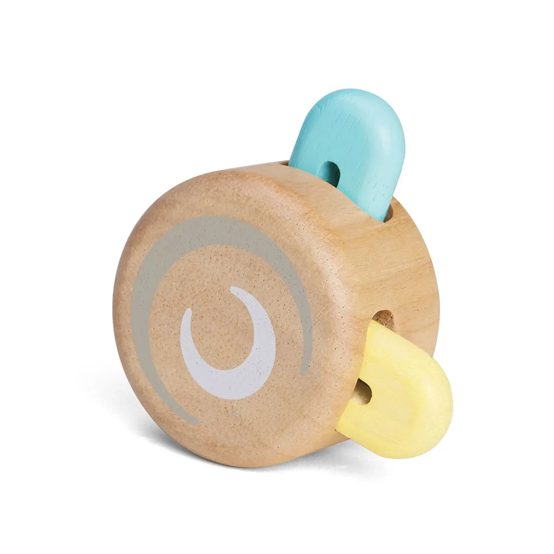 PlanToys Peek-A-Boo Roller rouleau bébé bois 6 mois