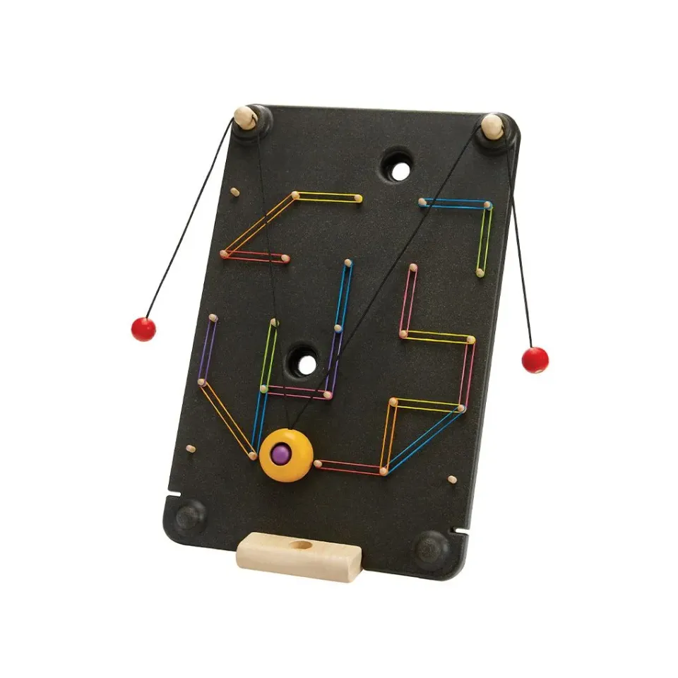 PlanToys Wall Ball Game jeu mural adresse bois