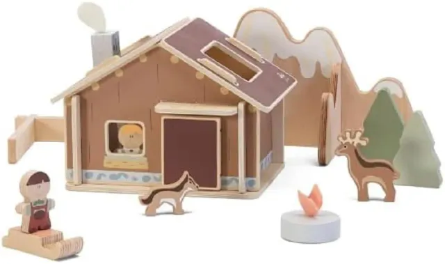 Sevi 87862 Play Set Chalet Dolomites jeu bois