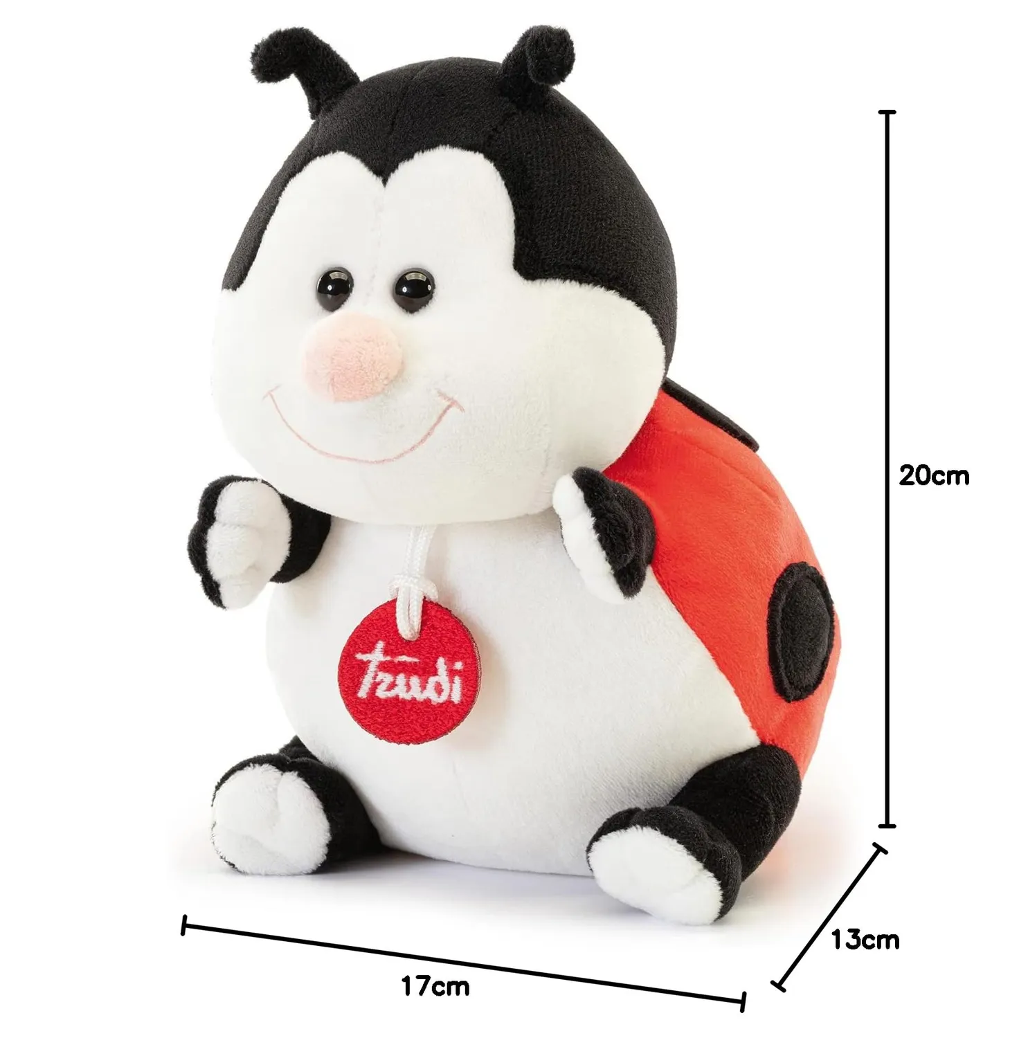 Trudi Sevi 23560 Molly coccinelle peluche taille S