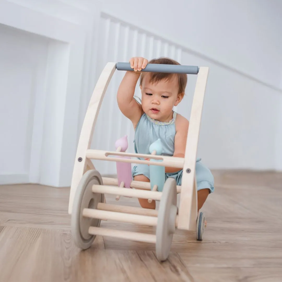 PlanToys Woodpecker Walker chariot pousseur 6 mois