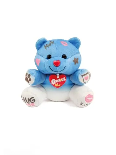 Trudi Coccolotti 25041 peluche ours bleu Sky voix 15 cm