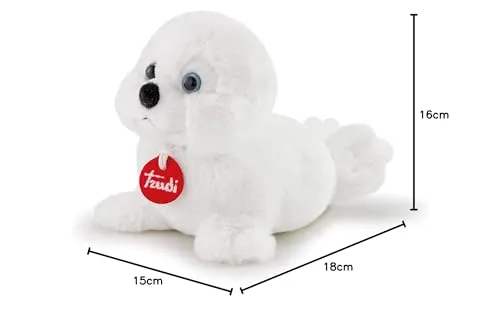 Trudi Puppies TUDO1000 peluche phoque blanc S