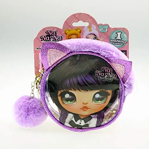 Na! Na! Na! Surprise Tuesday Meow sac maquillage paillettes