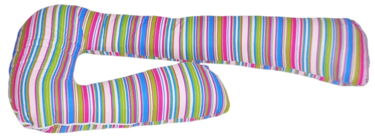 Velinda Pré Post Natal Grand coussin maternité Bandes 1